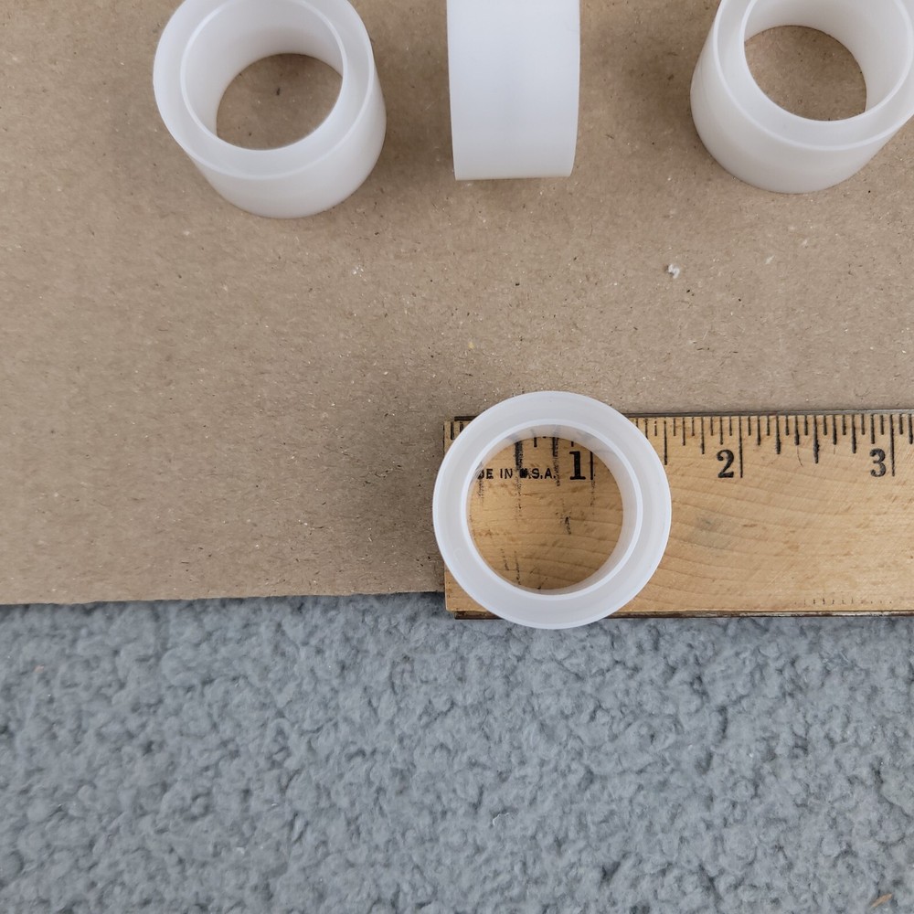 170 Empty Plastic Tape Core Rolls Craft Art Project Wheels width 3/4"
