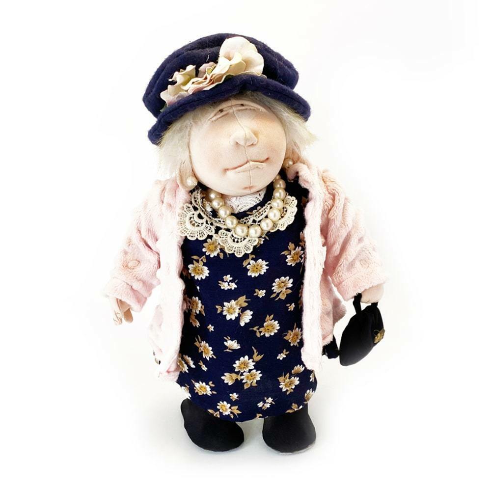 Cloth Art Doll Pattern "Frumpy Grump" By Jill Maas