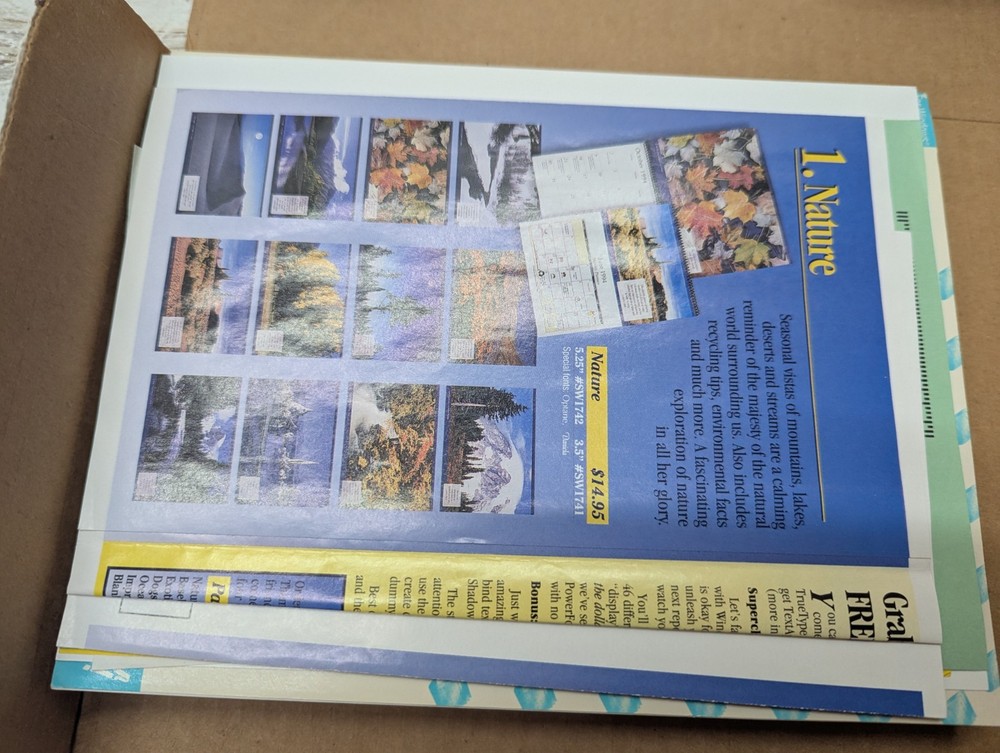 Calendar Creations Computer Software Vintage 3.5 Floppy