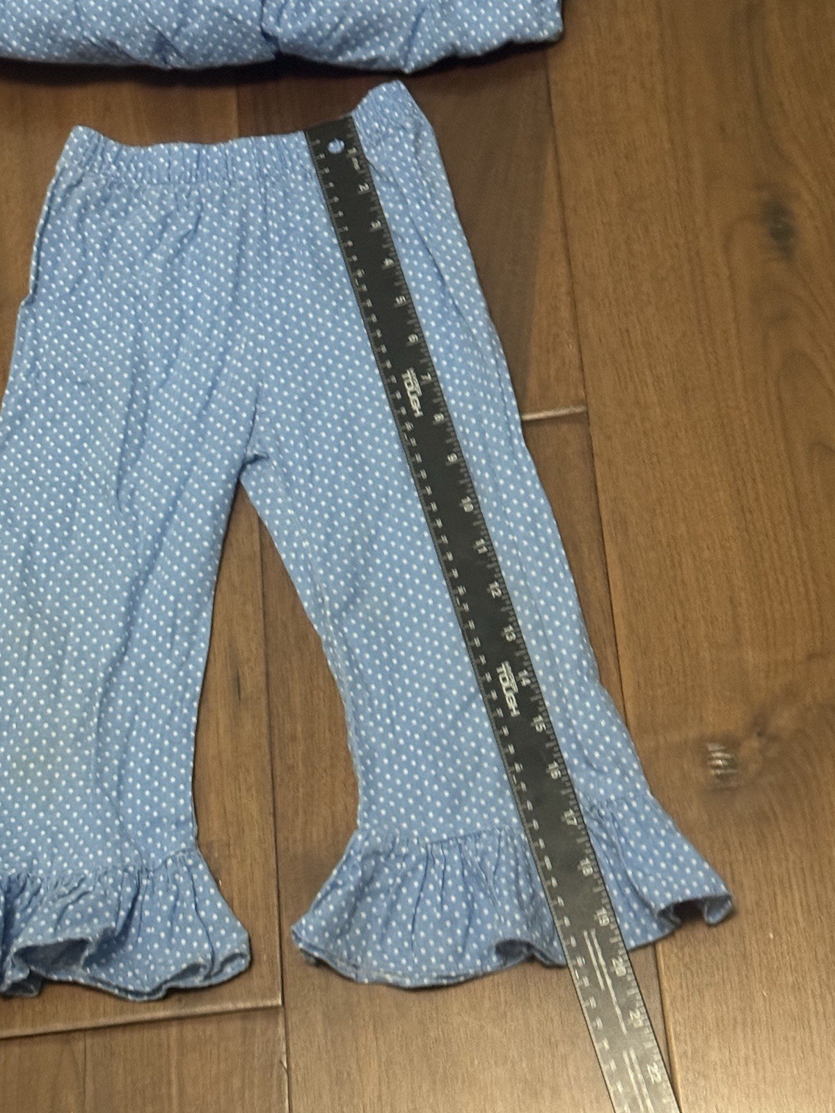 Smocked Sweets Size 3 Two Piece Blue Fall Outfit Smocked Pumpkins Girls