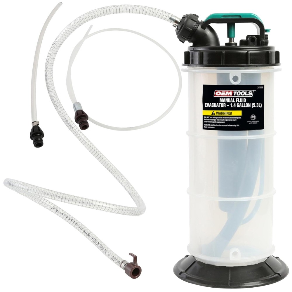 Fluid Extractor Pump for Oil, Coolant, Transmission