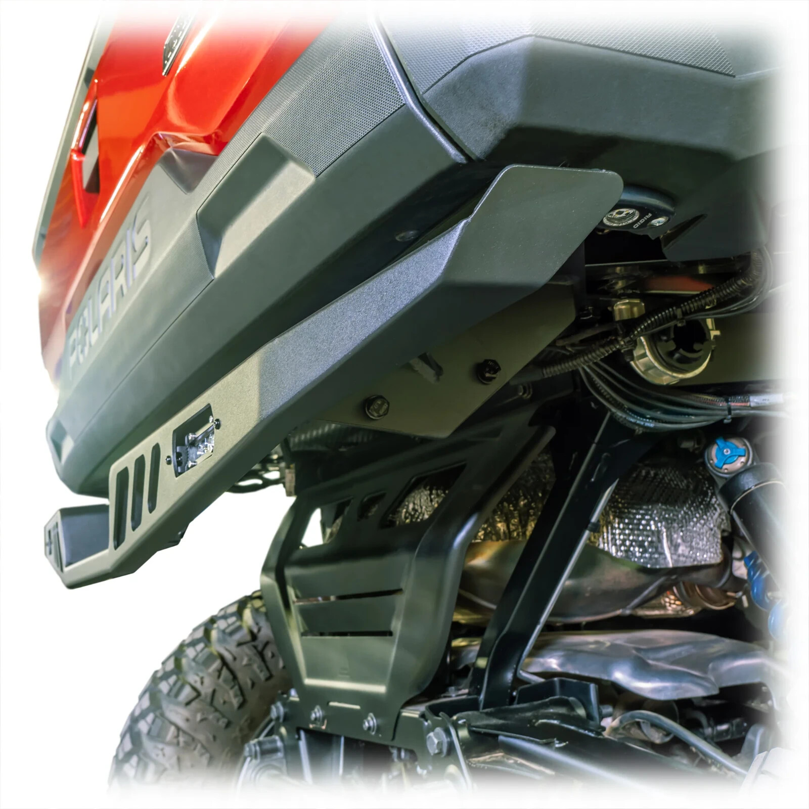 DRT Heavy Duty Rear Bumper W LED lights POLARIS RANGER XD 1500 2024+