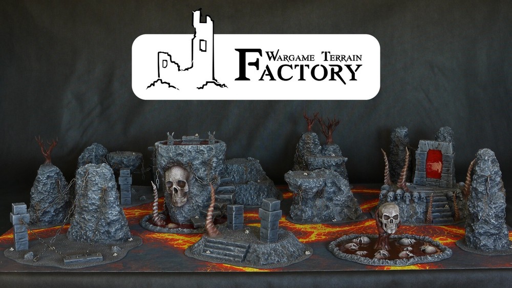 Exclusive Hell Terrain Set (pics in auction description)
