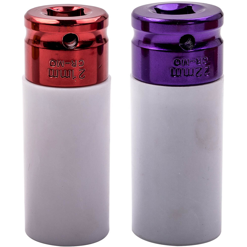 5PC 1/2" Lug Nut Socket Set Impact Soc Thin Wall Socket Wheel Protector kit