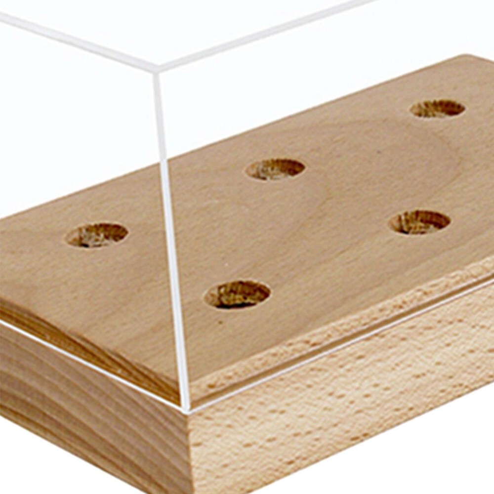 2PCS Clear Turntable Headshell Storage Box Accessory High End for Phonograph NEW