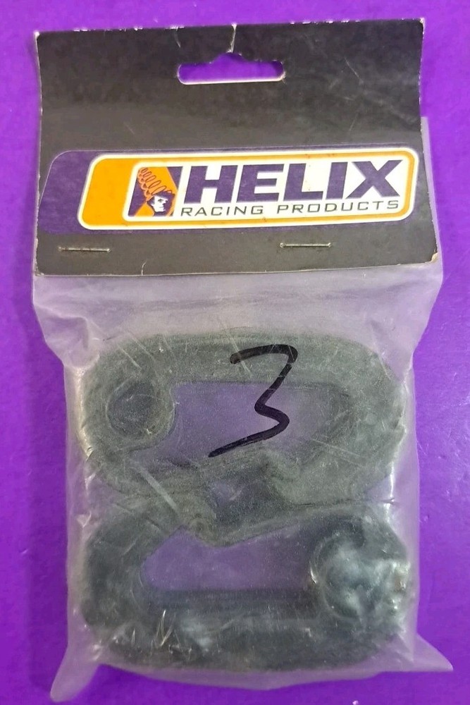 Helix Racing Large Black Snap Hooks Pair