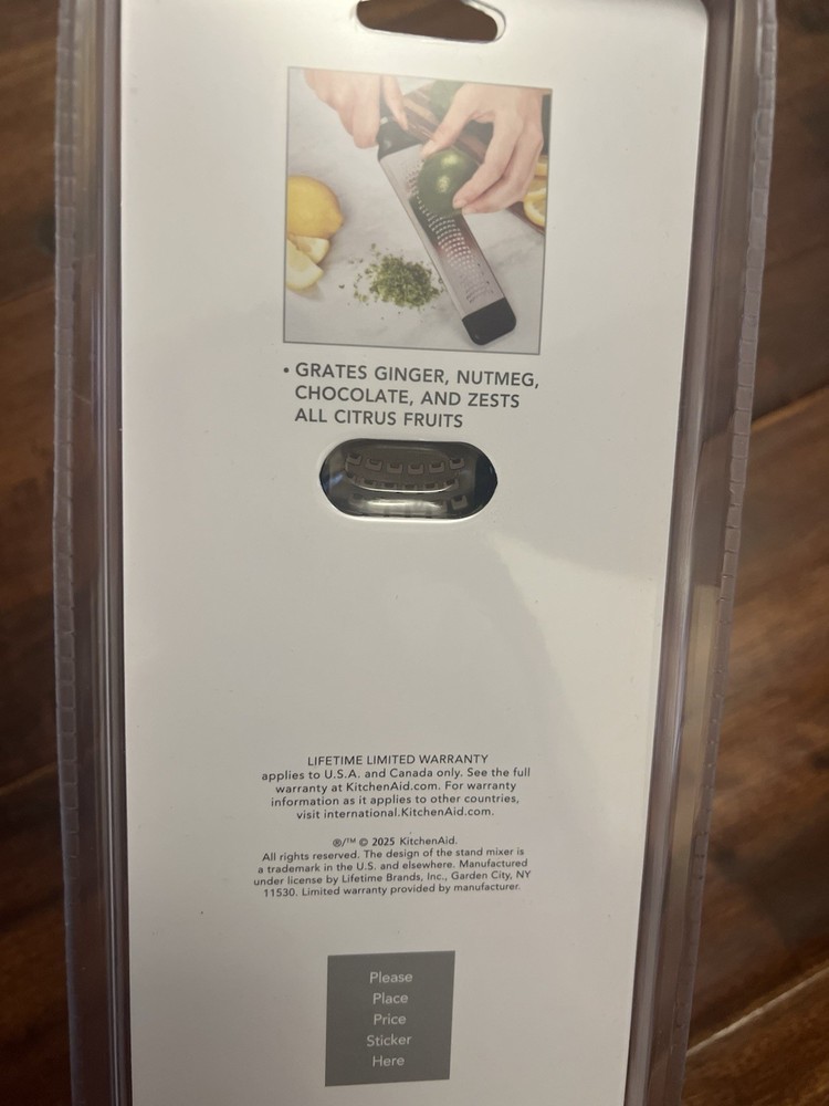 Kitchenaid Gray Fine Grater/Zester