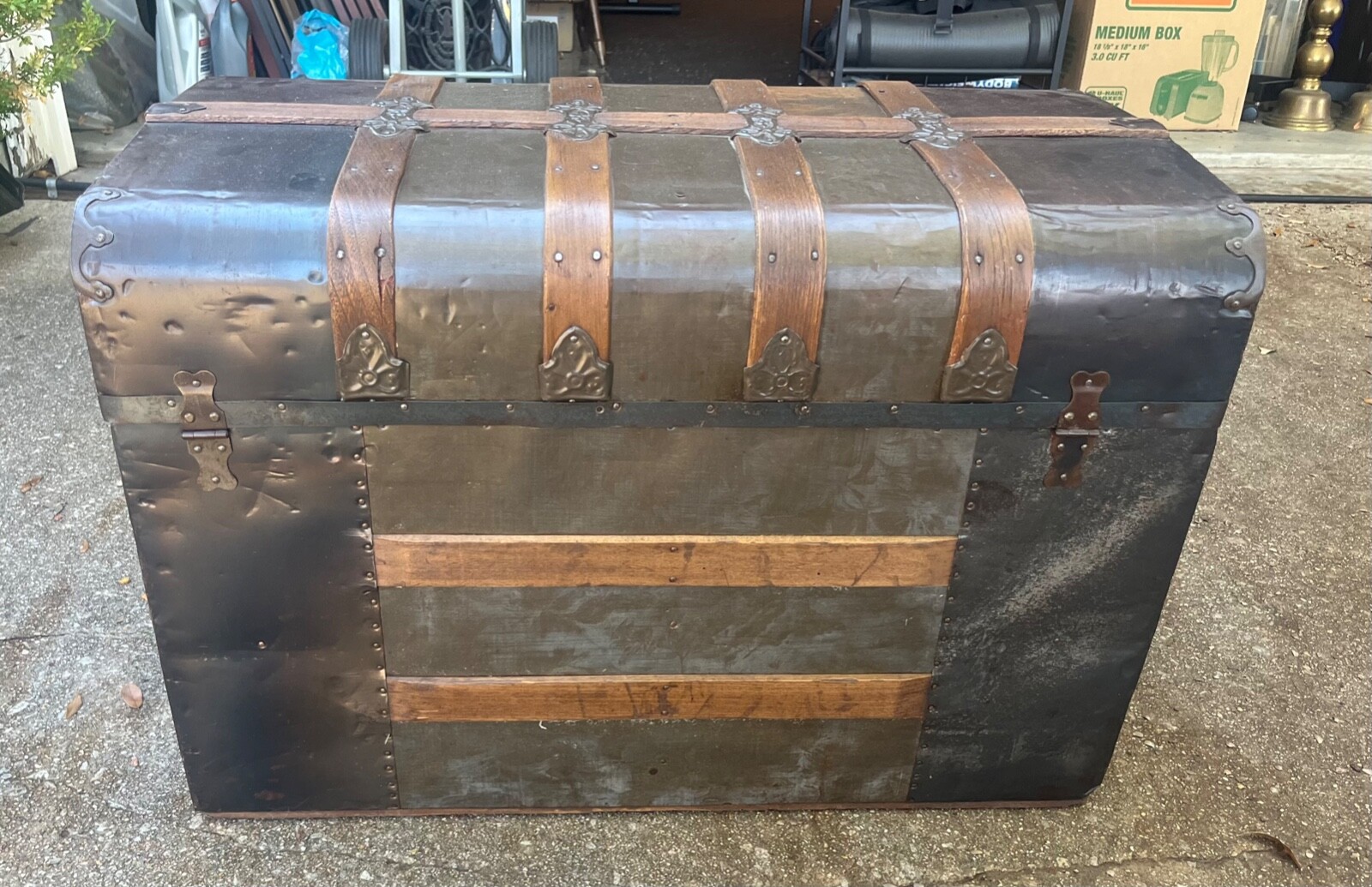 Vintage Steamer Trunk