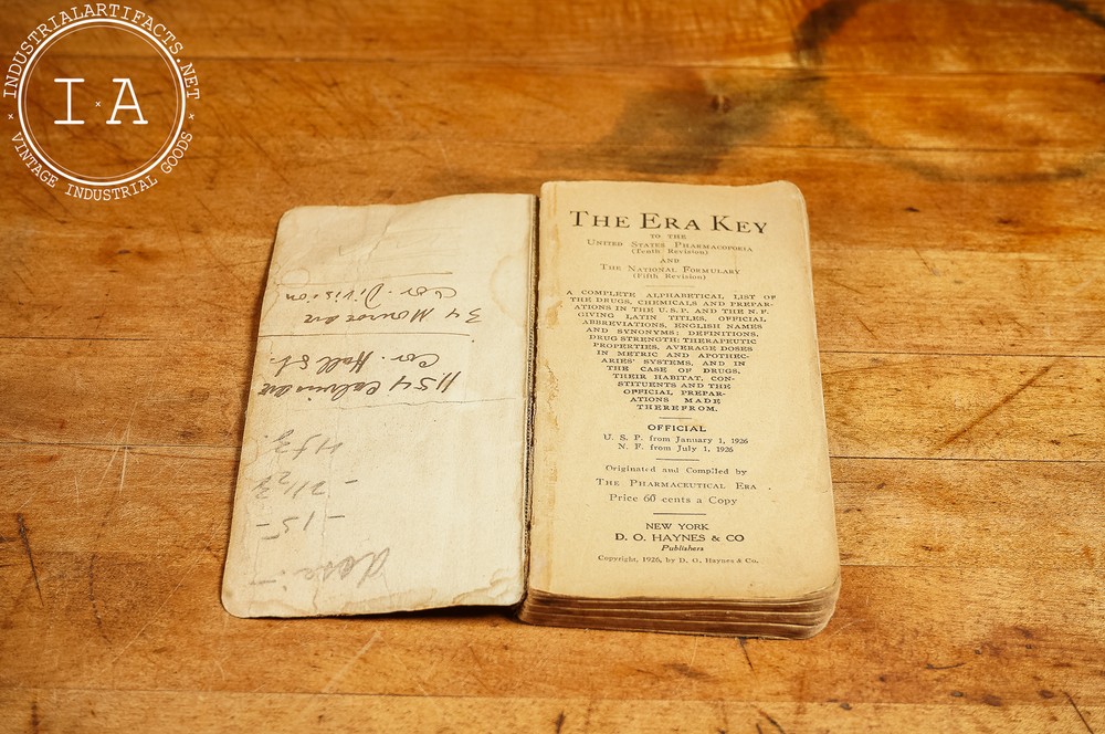 Antique Pharmaceutical Guide