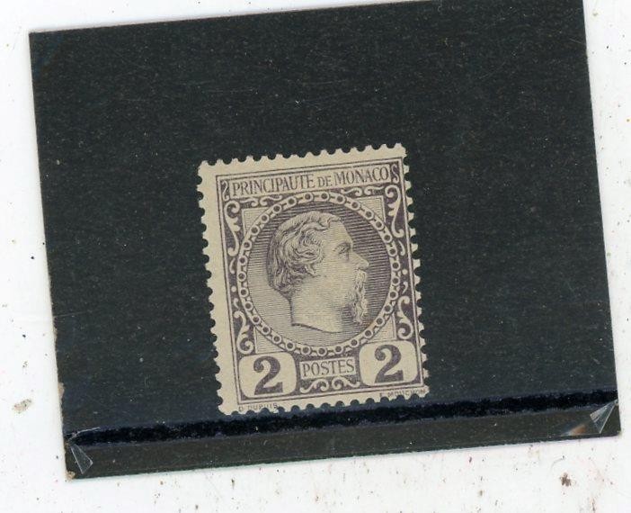 Monaco 1885 Scott# 2 OG Hinged