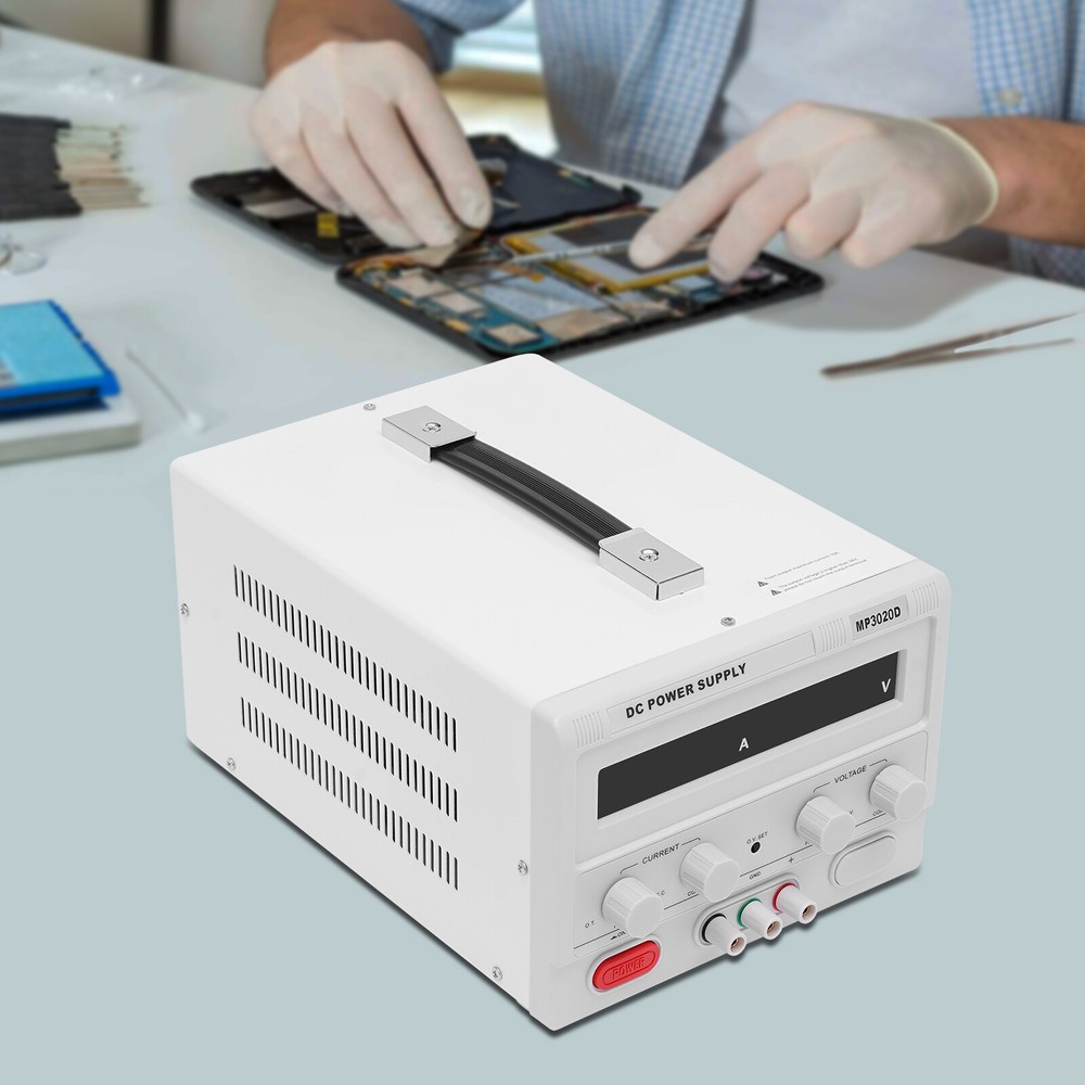 MP3020D DC Power Supply 0-32V 0-20A Adjustable with Precision Display