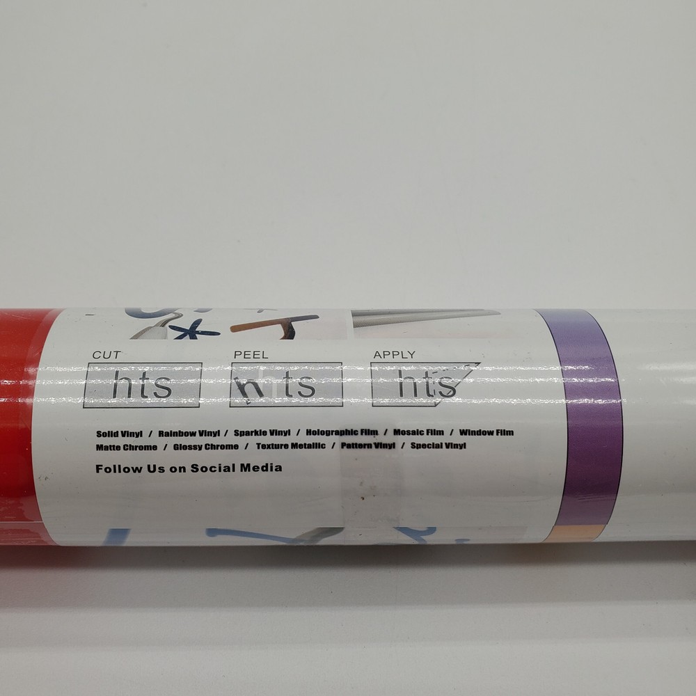 Heat Transfer Source 5 ft Adhesive Vinyl - Red