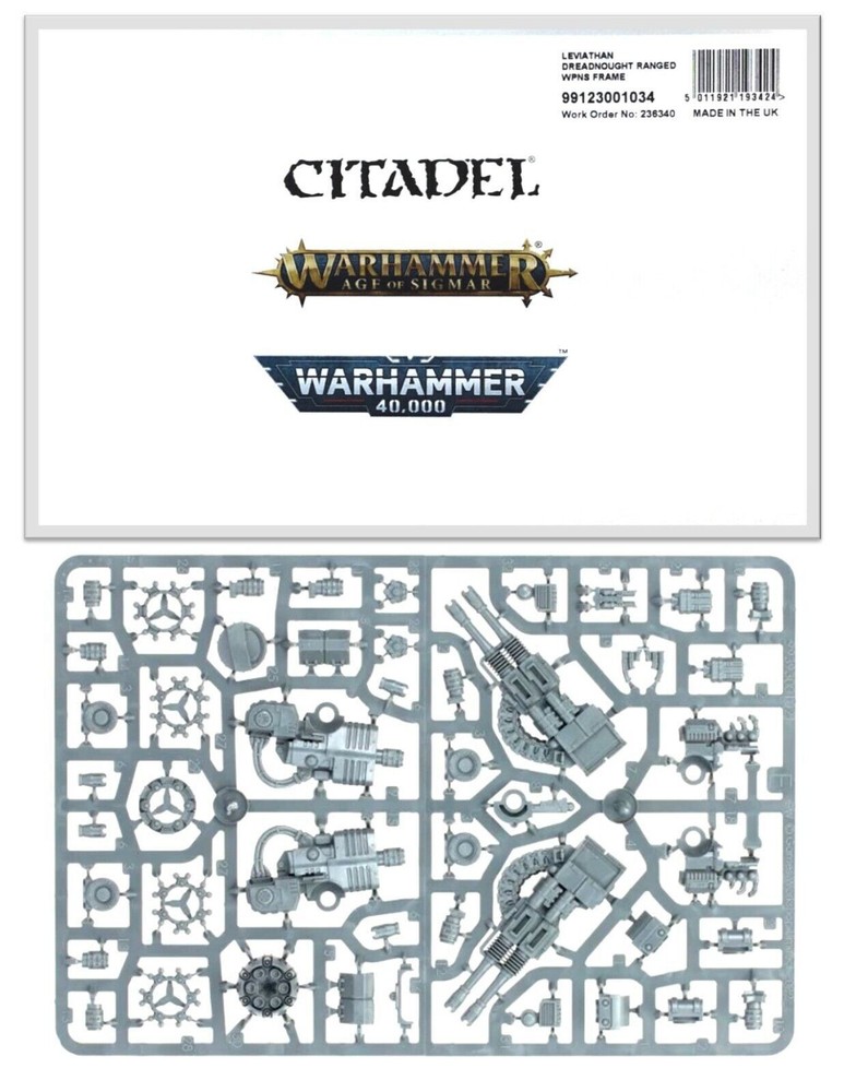 Leviathan Siege Dreadnought Ranged Weapons Warhammer 30K