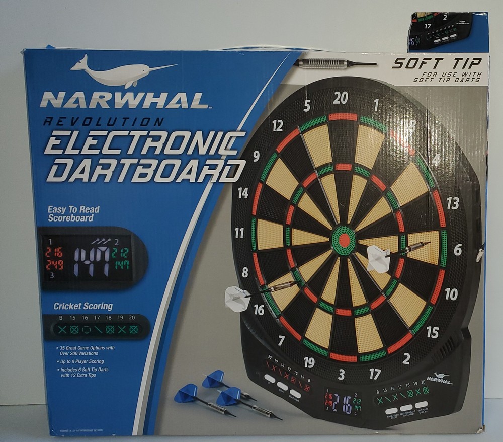 electronic dart board new open box item