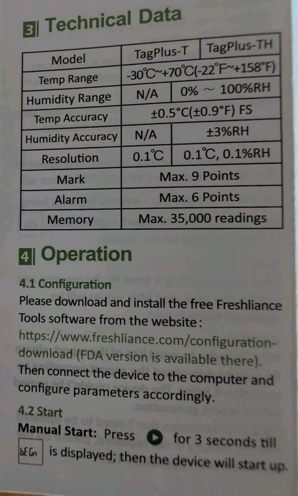 Tagplus Series USB Temperature/ Humidity Data Logger