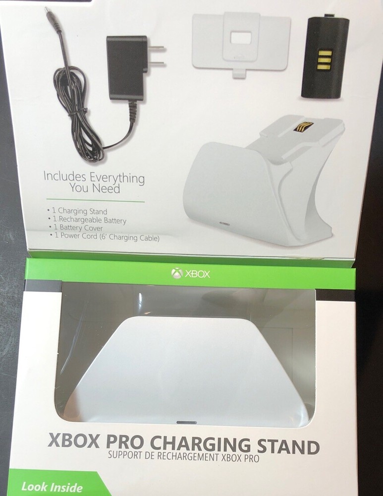 Controller Gear XBOX ONE Pro Charging Stand [ Robot WHITE / NO Controller ] NEW