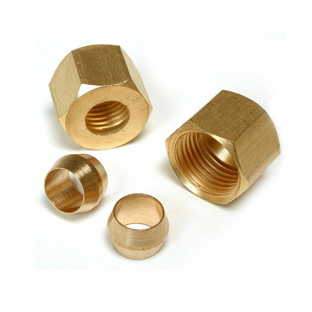 Thrifco 9401050 1/4 Comp Nut/Sleeve Kit 2ea