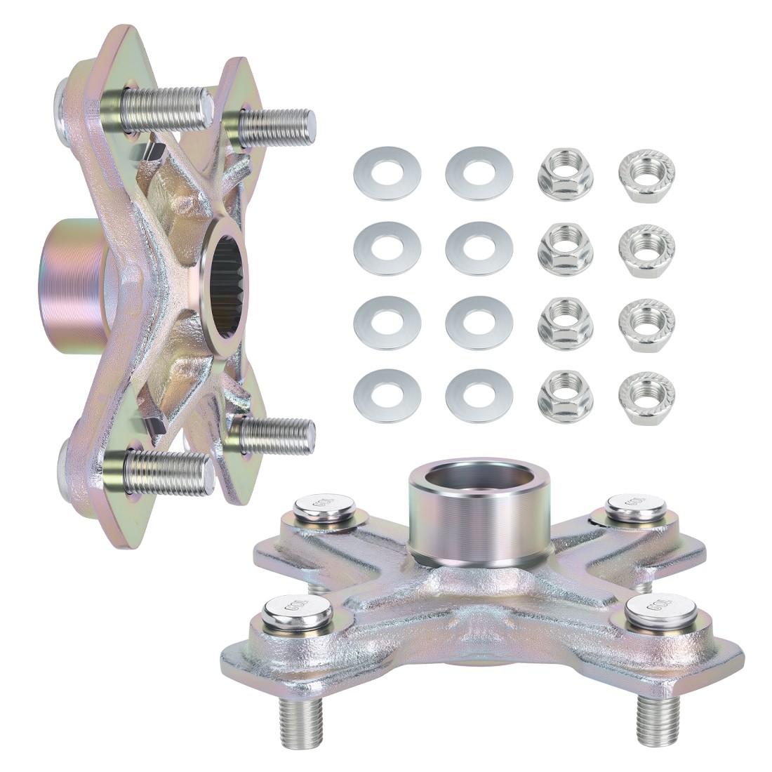 Rear Axle Shaft & Wheel Hubs Kit for Yamaha Banshee 350 YFZ350 1987 1991-2006