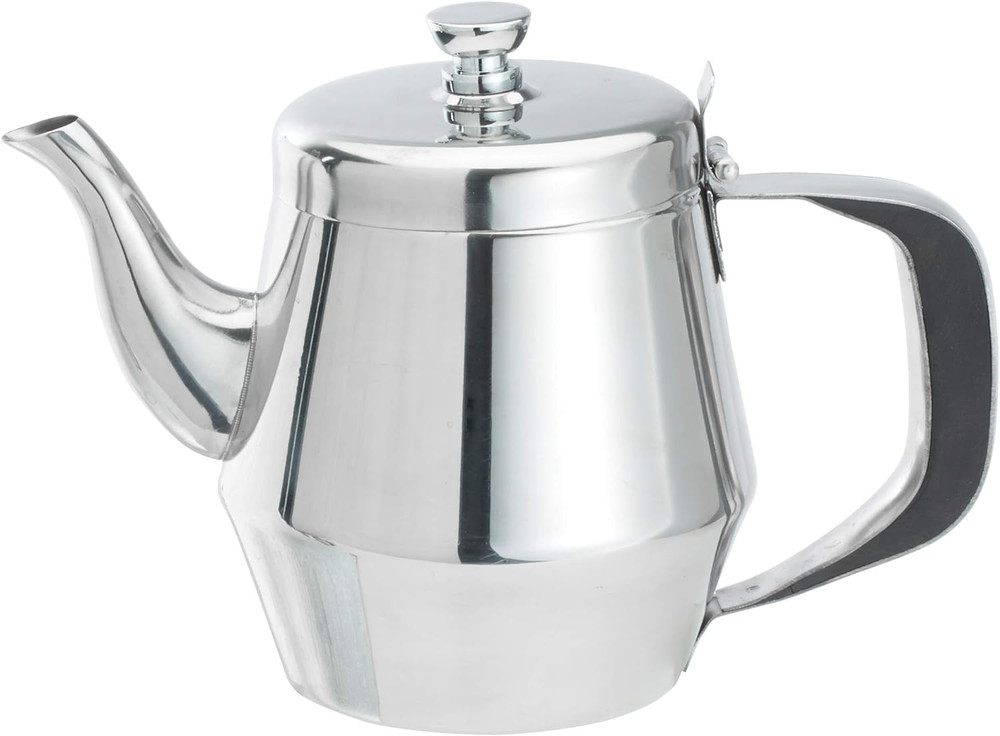 Gooseneck Teapot, Silver