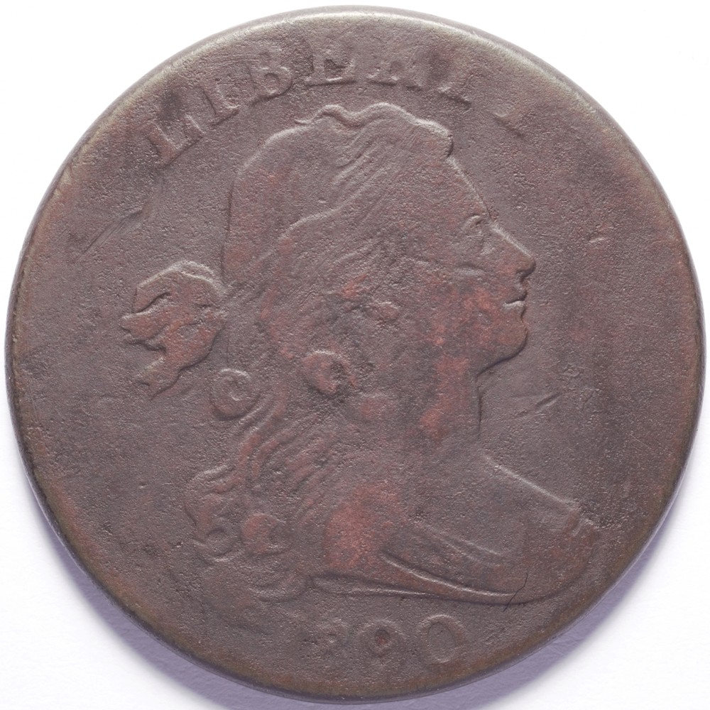 1800 Large Cent Draped Bust 80 over 79