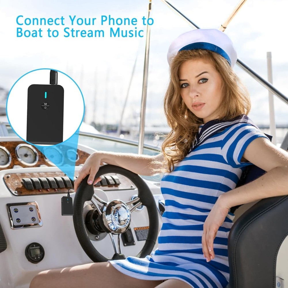 Bluetooth 5.3 Transmitter Receiver for TV and Wireless Headphones, 2-in-1 Blu...