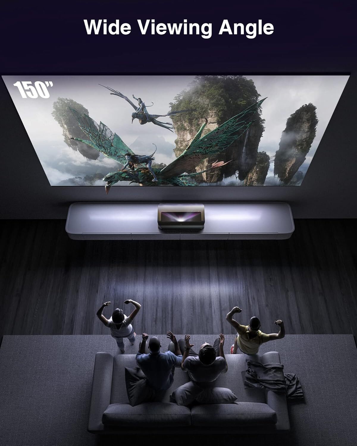 AWOL VISION DLP Link 3D Glasses Rechargeable Active Shutter Eyewear LTV-3000 Pro