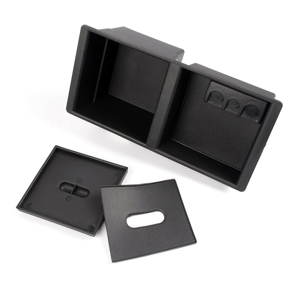 Center Console Organizer Box Armrest Insert Tray Fit For 2014-17 GMC Chevrolet