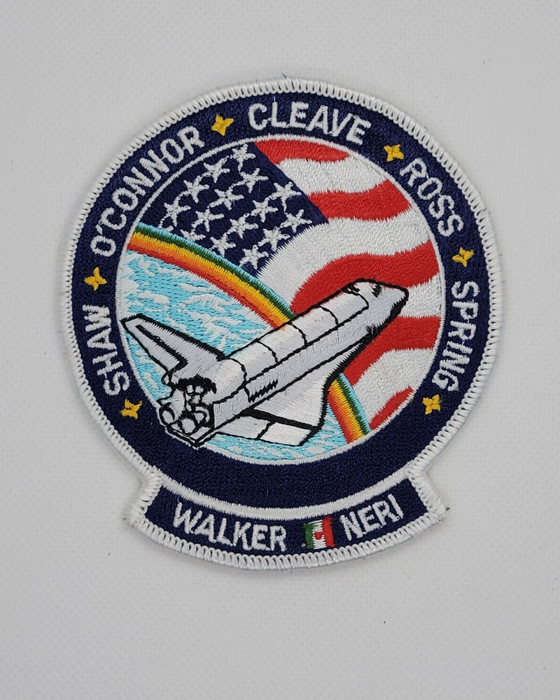 NASA Space Shuttle Atlantis STS-61B Walker Neri Shaw Ross Embroidered Patch