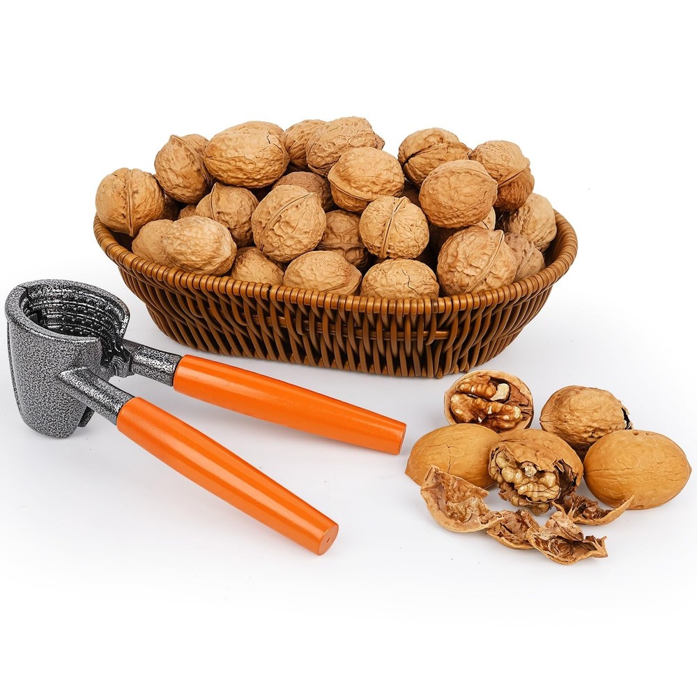 Nut Crackers Heavy Duty Nutcracker For Pecan Walnuts With Basket, Hazelnuts, ...