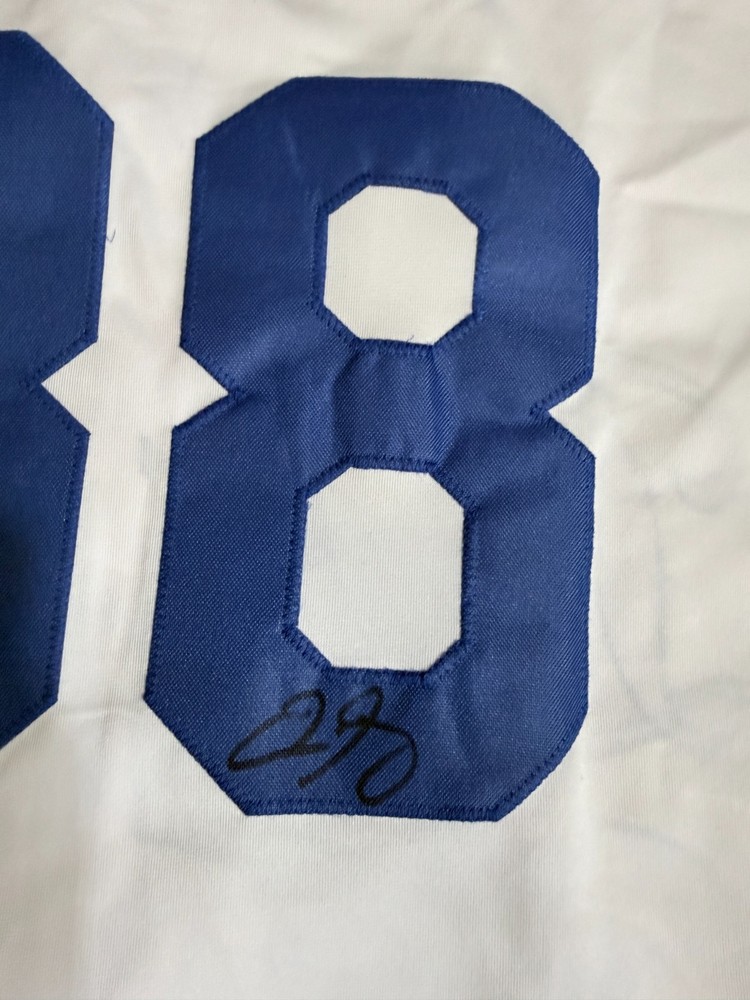 Eric Gagne Signed Jersey Dodgers Auto