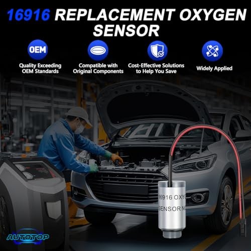 Oxygen Sensor Replacement Cell & Refrigerant Identifier O2 Sensor FIT Robinair