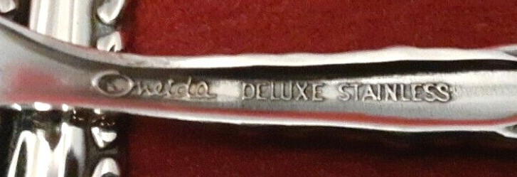 Oneida 18/8 stainless Cherie 1 five piece setting EUC
