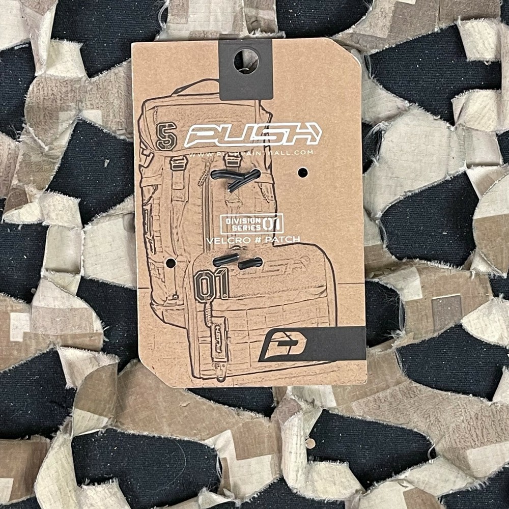 NEW Push Division Number Patch #4 - Lime