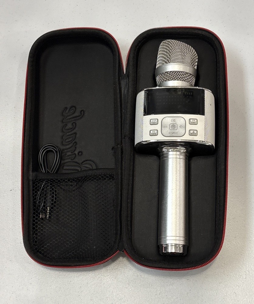 Miracle M100 Wireless Dynamic Karaoke Microphone W/ Case