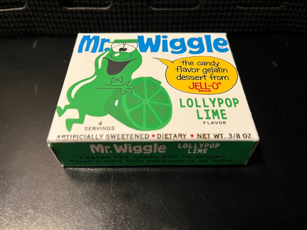 Mr Wiggle jello - empty custom design display box