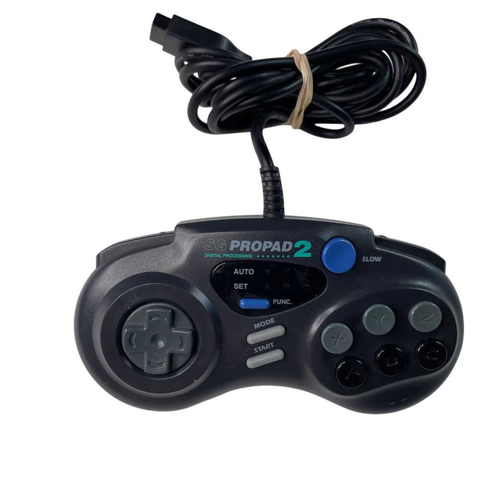 SG Propad 2 Controller Sega Genesis SV 439 Digital Processing  Black u