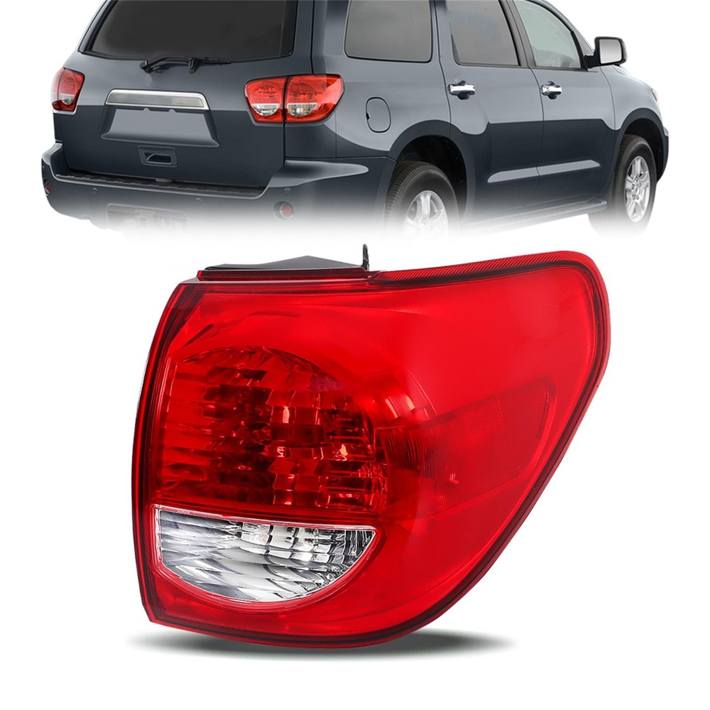 Outer Tail Light Assembly Right Passenger for Sequoia 2008-2017 815500C080