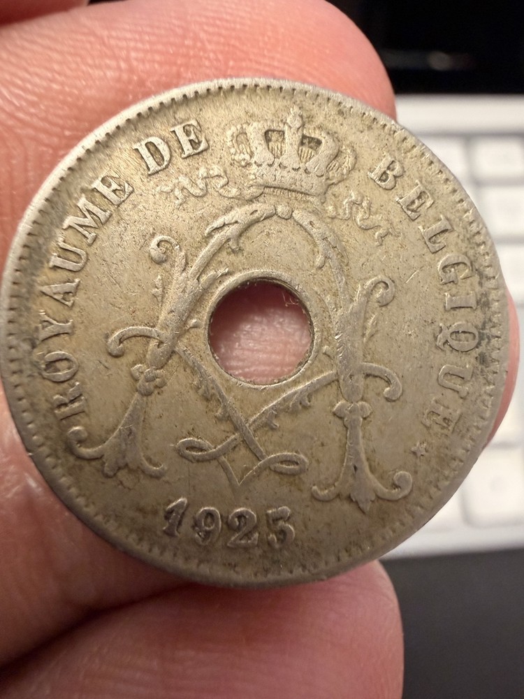 Coin, Belgium 1923, 10 Centimes