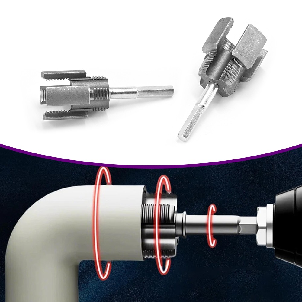1/2“ 3/4” Integrated Internal & External Pipe Threading-Tool, PVC Pipe Threader