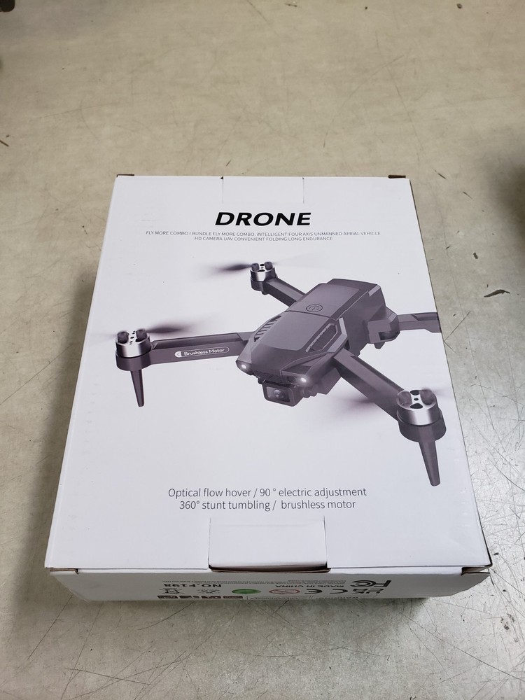Drone F198 Foldable Mini Camera Drone W/ Controller/Phone Mount