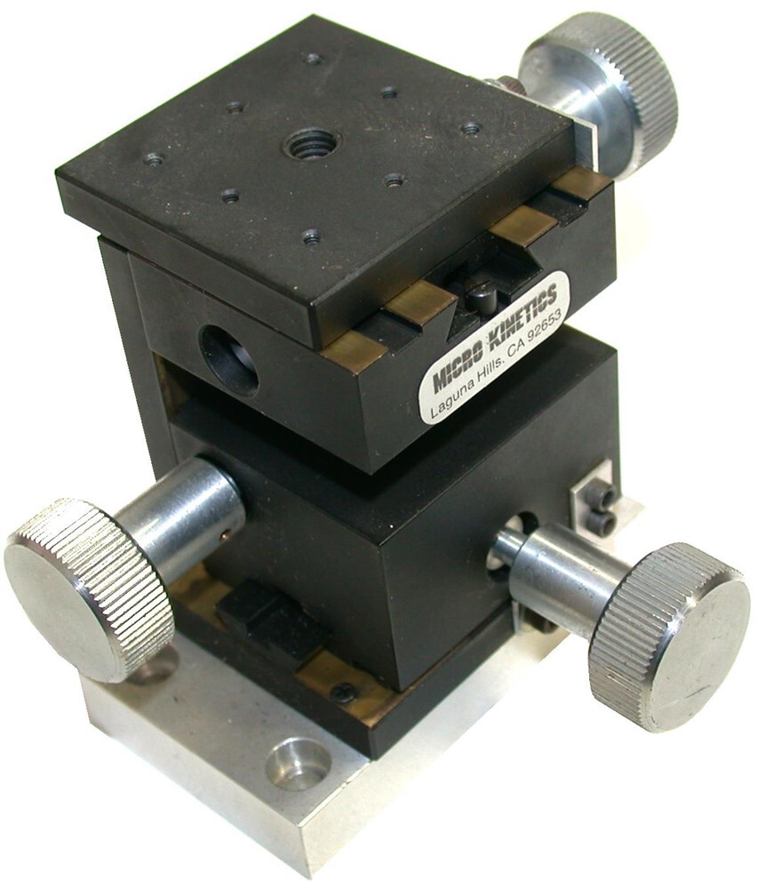 Micro Kinetics 3 Axis Linear Stage Dovetail Positioning Slide