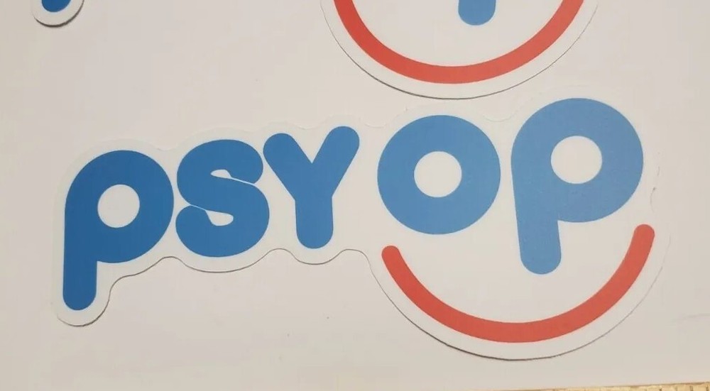 Psychological Operations PSYOPS STICKER