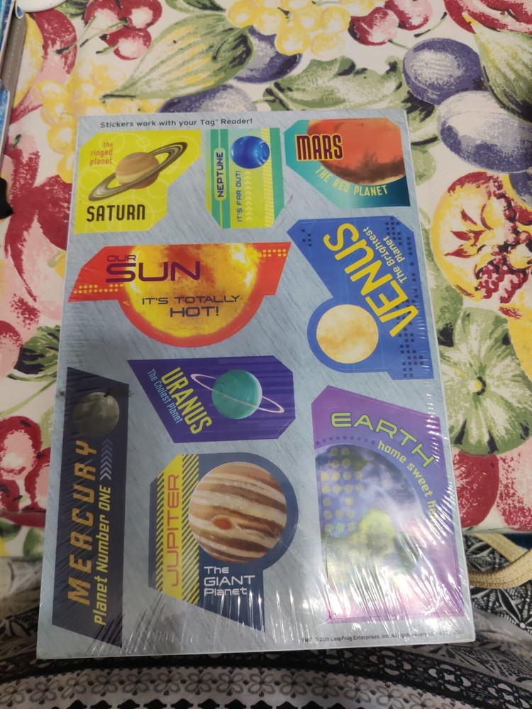 Leap Frog Our Solar System Tag Reading System