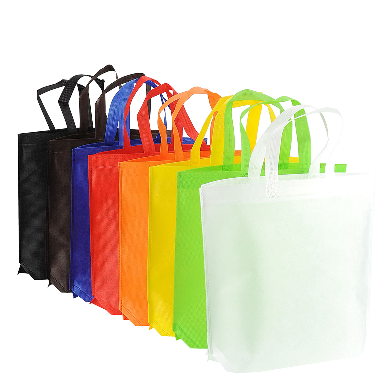 20 Reusable Non-Woven Handle Tote Merchandise Gift Party Shopping Bags