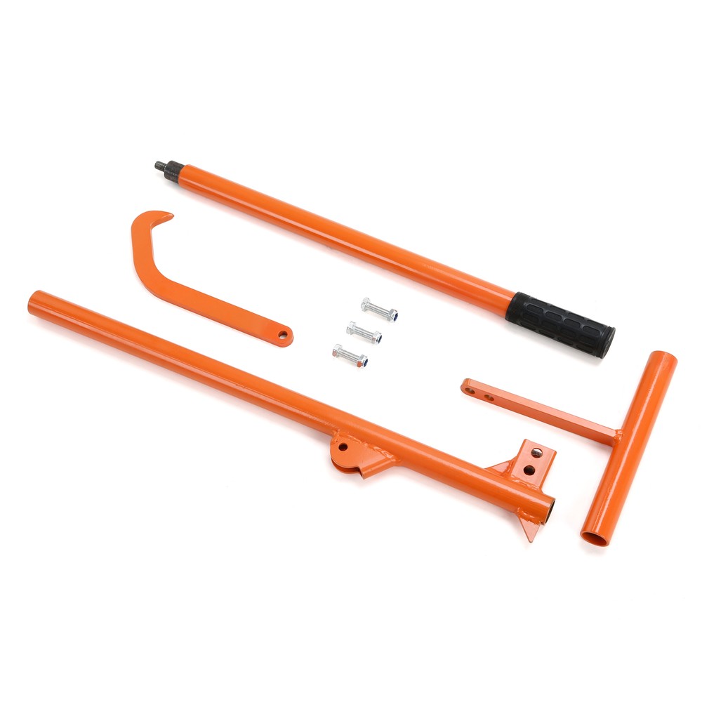 51" Steel Timberjack Timber Jack Tool Log Lifter Roller Log Cant Hook Puller