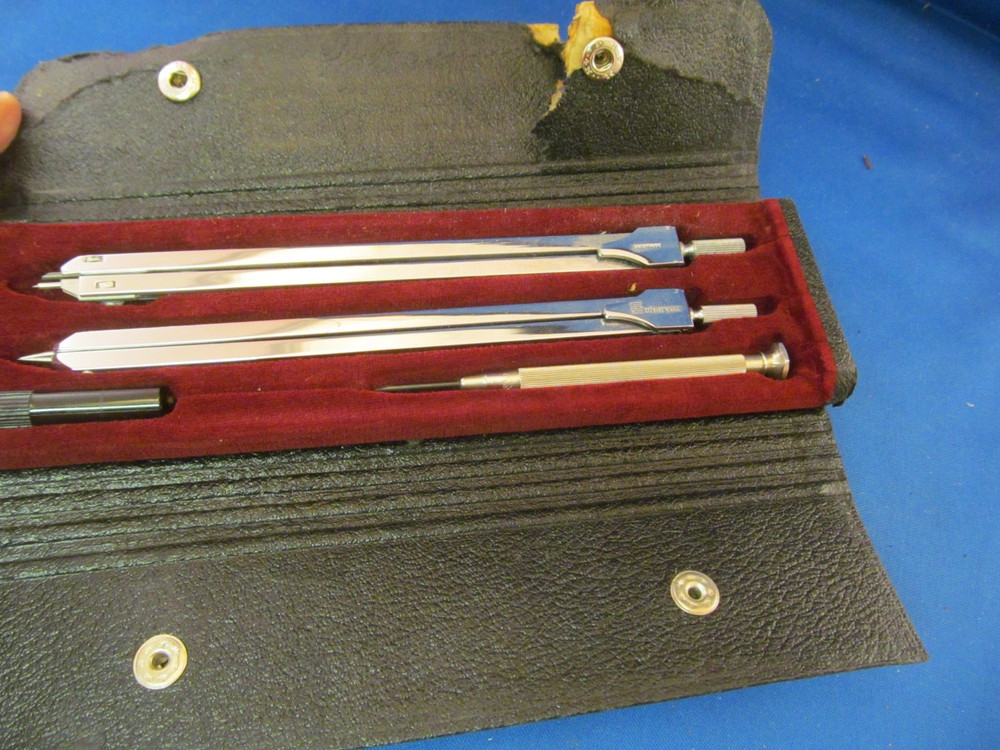 1966 CHARVOZ-CARSOEN NAVIGATORS PLOTTING INSTRUMENT SET 1H MADE IN GERMANY