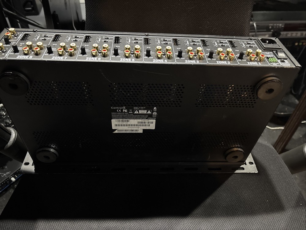 Control4 Triad 8-Zone Power Amplifier - Black (C4-AMP108)