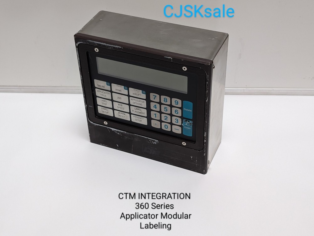 CTM INTEGRATION 360 Series Applicator Modular Labeling (USED).