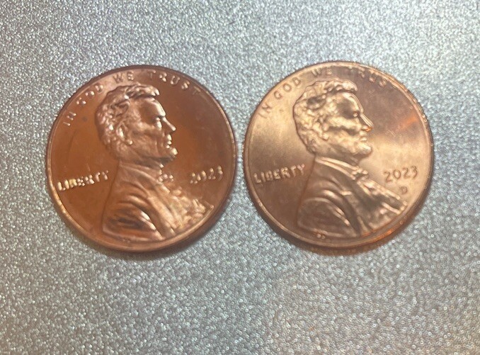 2023 P&D Lincoln Penny Cent Set **FREE SHIPPING**