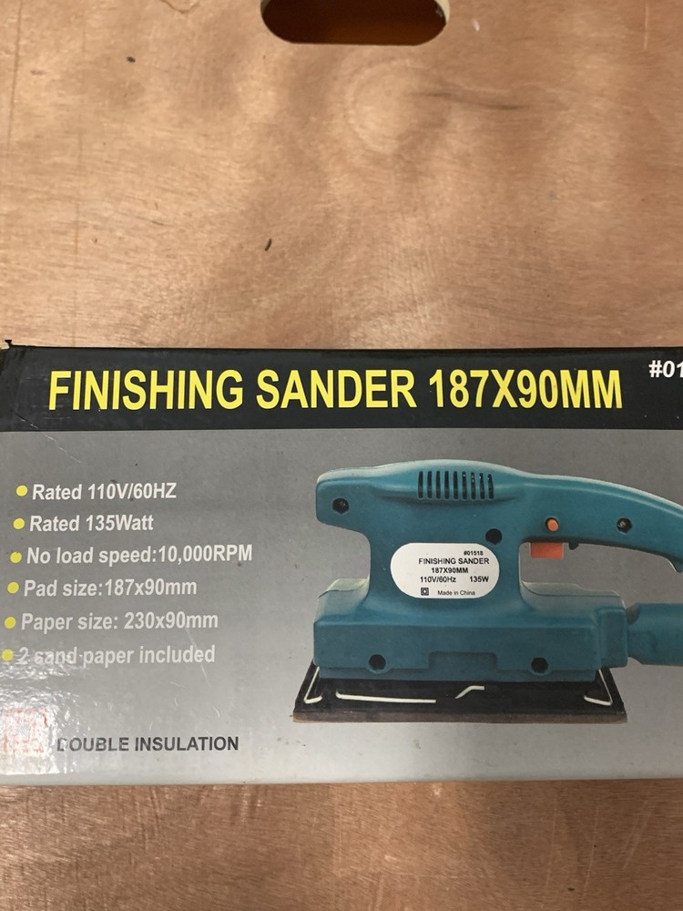 Finishing Sander 01518 Double Insulation